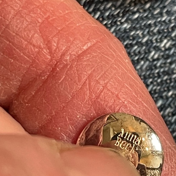 Anna Beck Dish Stud Post earrings - Picture 4 of 6